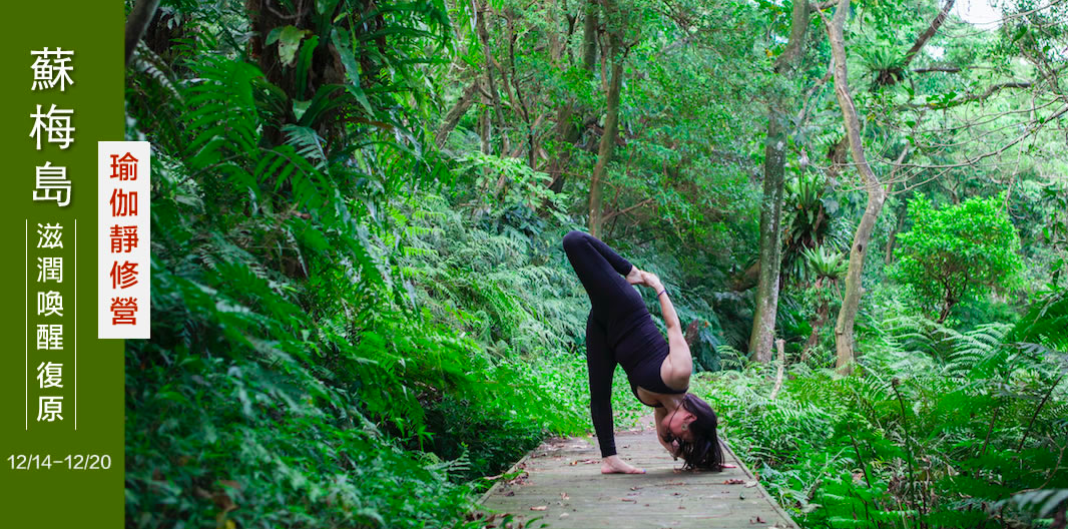 泰國蘇梅島滋潤喚醒復原|瑜伽靜修營|深度覺知之旅